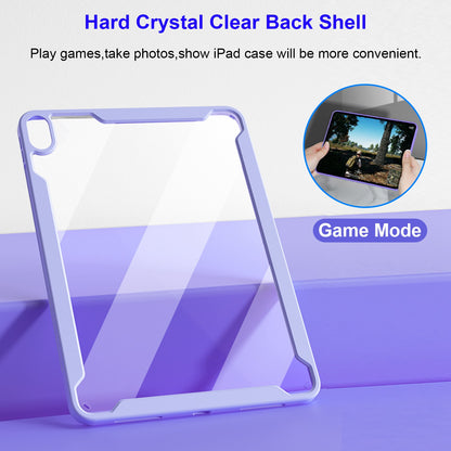 Dust-proof TPU Tablet Stand Case Shock Resistant Protective Cover with Magnetic Detachable Bluetooth Keyboard for iPad mini (2021)