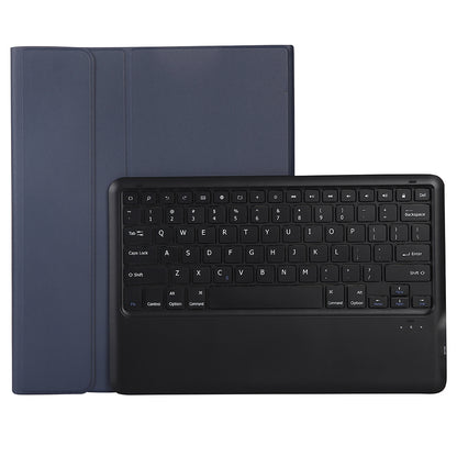 A800B For Samsung Galaxy Tab S8+ X800 Wireless Bluetooth Keyboard with Pen Slot Design Detachable Leather Tablet Case Shell