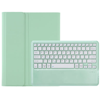T800B For Samsung Galaxy Tab S8+ X800/S7 Plus T970/S7 FE T730 Anti-Scratch Protective Case Removable Bluetooth Keyboard Shockproof Stand Leather Case with Pencil Holder