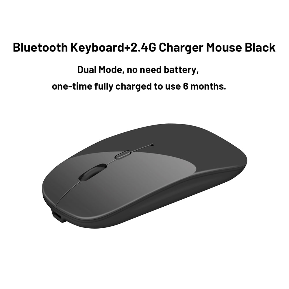 For iPad Air (2020)/(2022)/iPad Pro 11-inch (2018)/(2020)/(2021), X3 Round Keys Bluetooth Keyboard with Dual Mode Mouse + Rotating Stand Protective Case