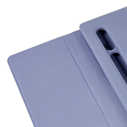 T900B For Samsung Galaxy Tab S8 Ultra 14.6 inch Detachable Bluetooth Keyboard Protective Cover Stand Leather Case with Pencil Holder