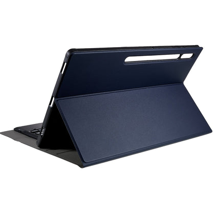 T900B For Samsung Galaxy Tab S8 Ultra 14.6 inch Detachable Bluetooth Keyboard Protective Cover Stand Leather Case with Pencil Holder