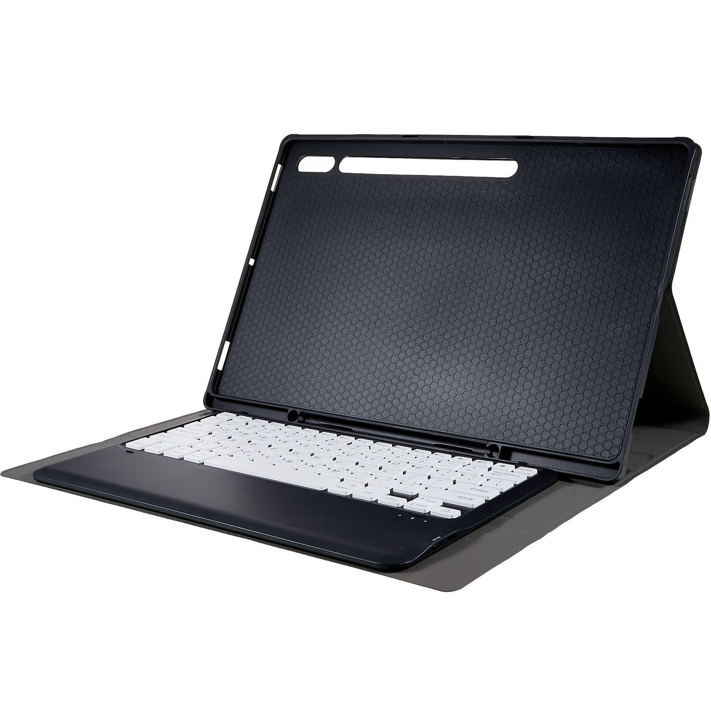 T900B For Samsung Galaxy Tab S8 Ultra 14.6 inch Detachable Bluetooth Keyboard Protective Cover Stand Leather Case with Pencil Holder