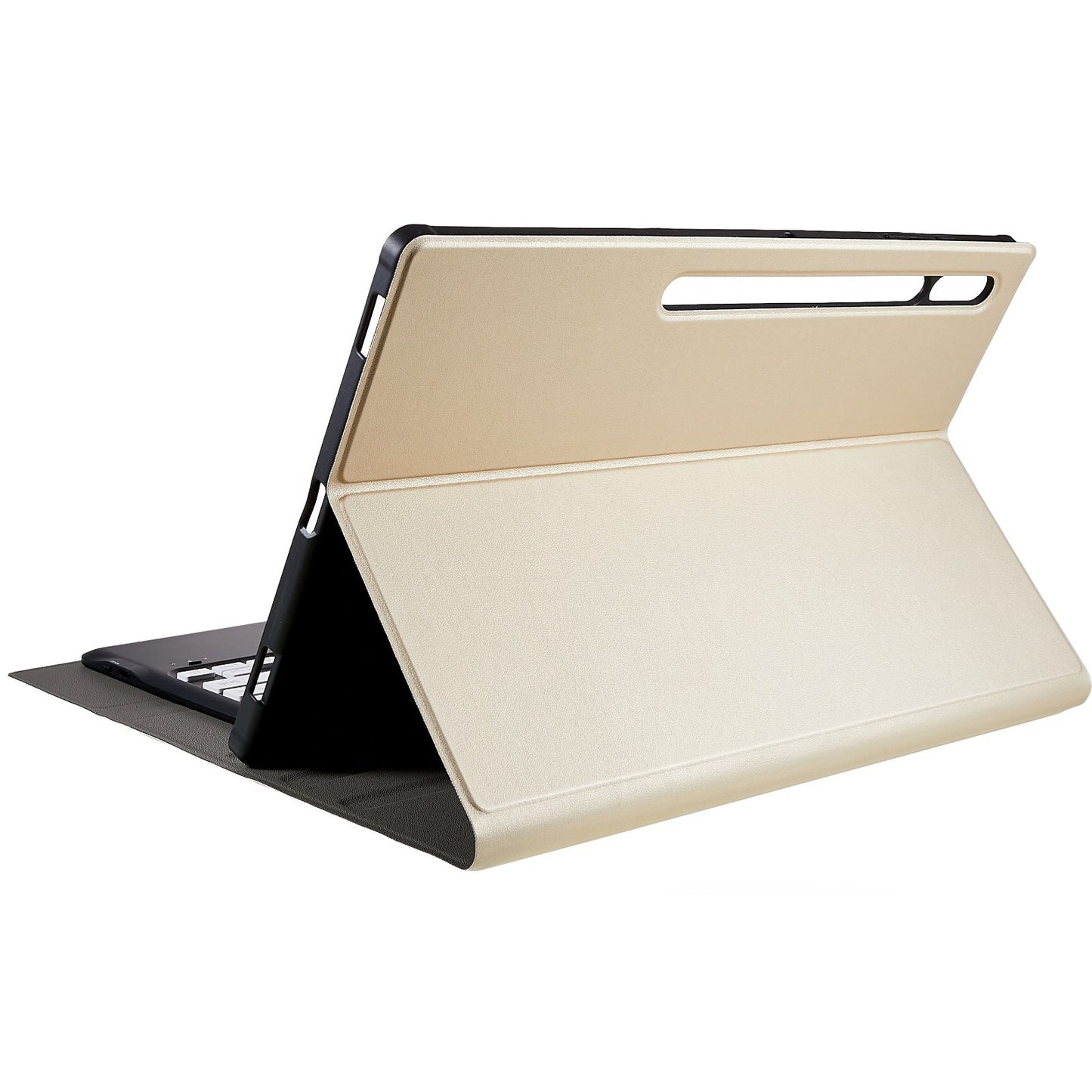T900B For Samsung Galaxy Tab S8 Ultra 14.6 inch Detachable Bluetooth Keyboard Protective Cover Stand Leather Case with Pencil Holder
