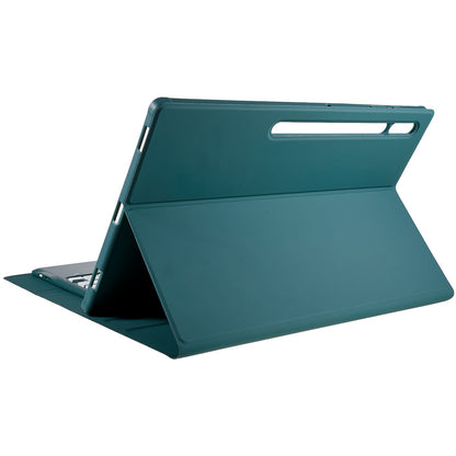 T900B For Samsung Galaxy Tab S8 Ultra 14.6 inch Detachable Bluetooth Keyboard Protective Cover Stand Leather Case with Pencil Holder