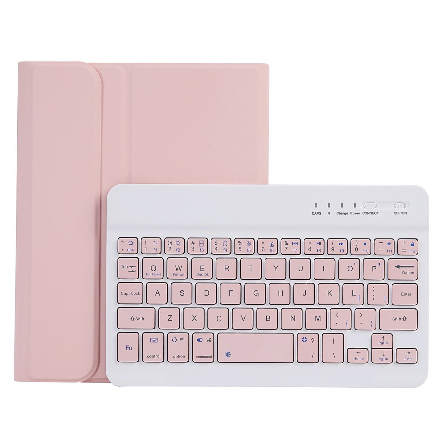 C06B For iPad mini (2021) Anti-Scratch Protective Case with Bluetooth Keyboard Shockproof Stand Leather Cover with Pen Slot