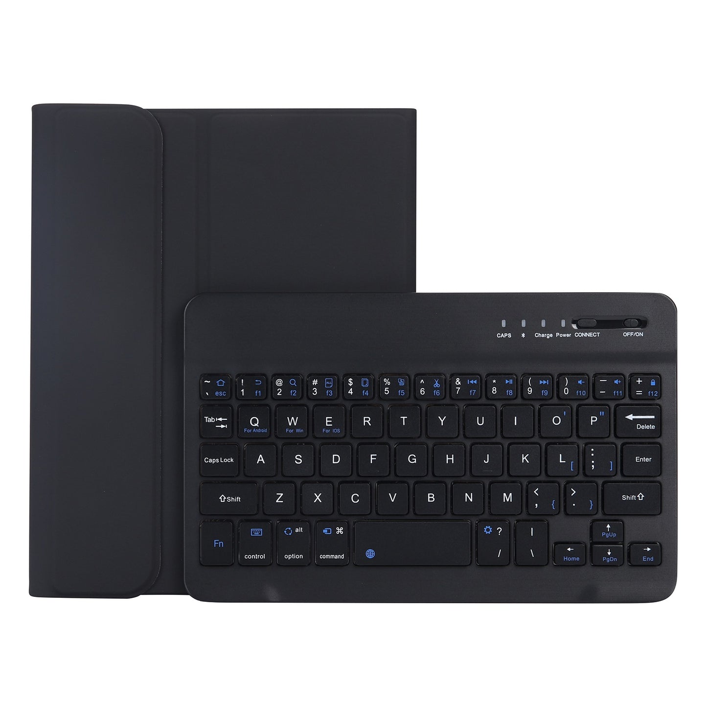 C06B For iPad mini (2021) Anti-Scratch Protective Case with Bluetooth Keyboard Shockproof Stand Leather Cover with Pen Slot
