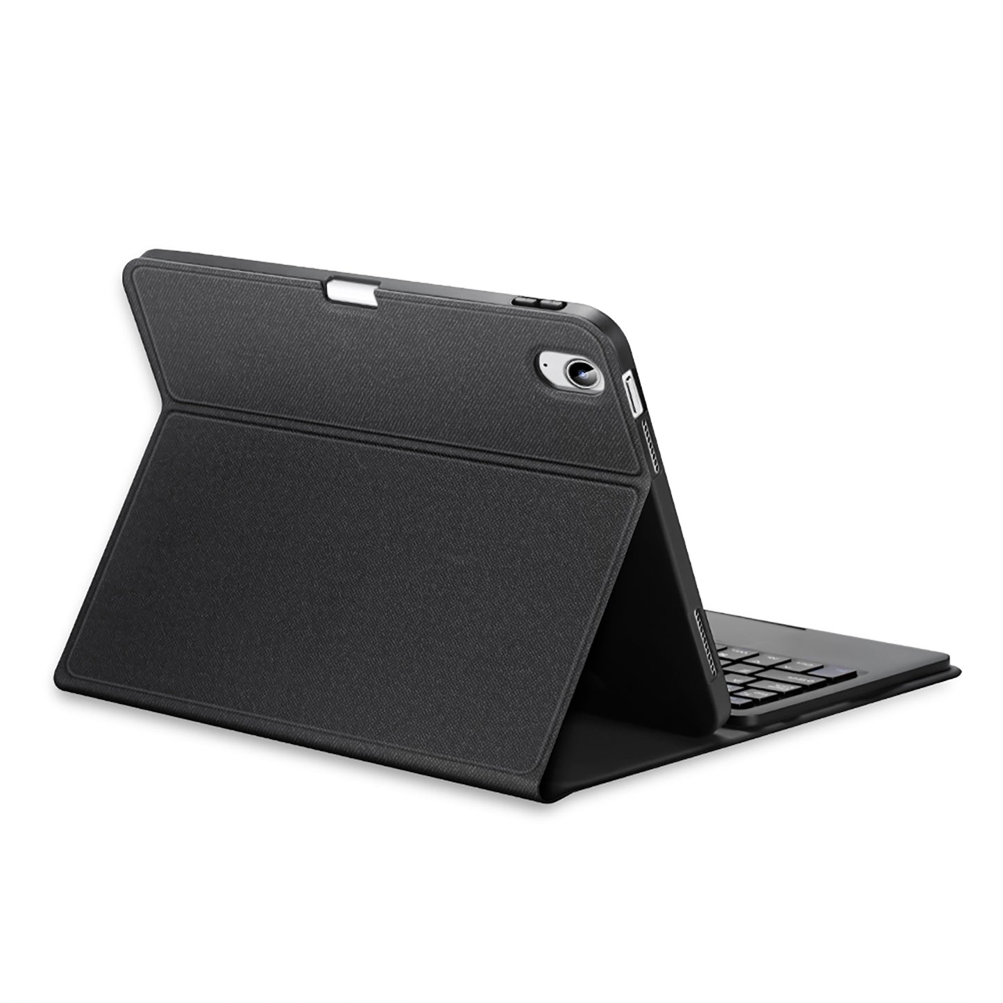 DUX DUCIS For iPad 10.9 (2022) Detachable Bluetooth Touchpad Keyboard Case PU Leather Tablet Cover with Foldable Stand