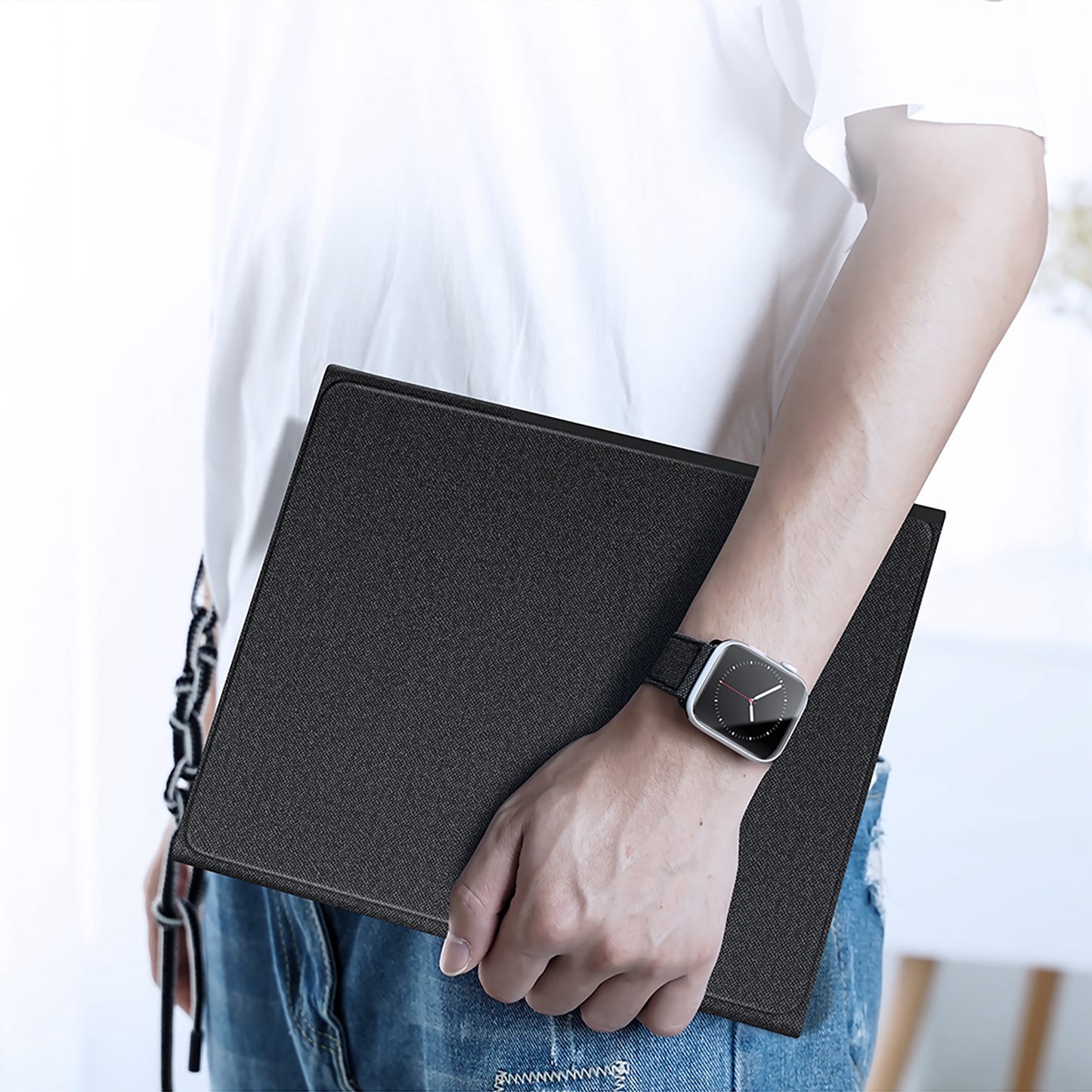 DUX DUCIS For iPad 10.9 (2022) Detachable Bluetooth Touchpad Keyboard Case PU Leather Tablet Cover with Foldable Stand
