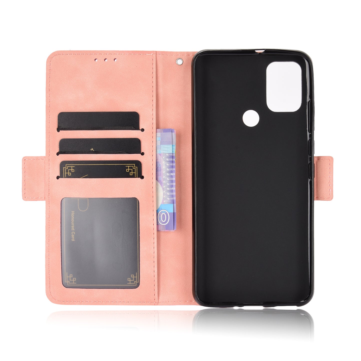 Multiple Card Slots Leather Wallet Mobile Phone Case for Wiko View5/View5 Plus