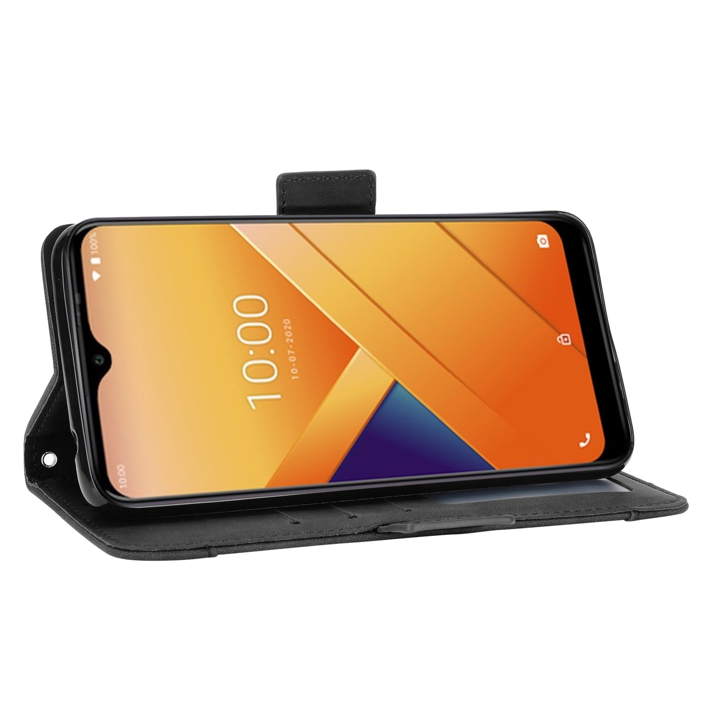Multiple Card Slots Leather Wallet Mobile Phone Case for Wiko Y81