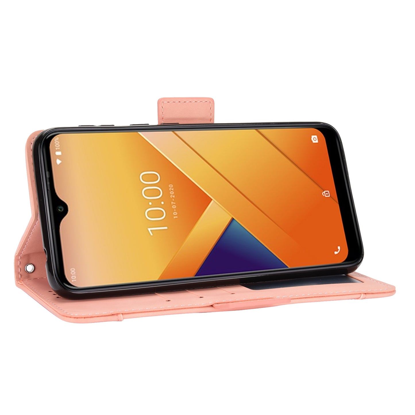 Multiple Card Slots Leather Wallet Mobile Phone Case for Wiko Y81
