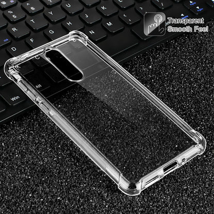IMAK Smooth Feel Airbag Shockproof TPU Shell + Anti-explosion Screen Film for Nokia 8