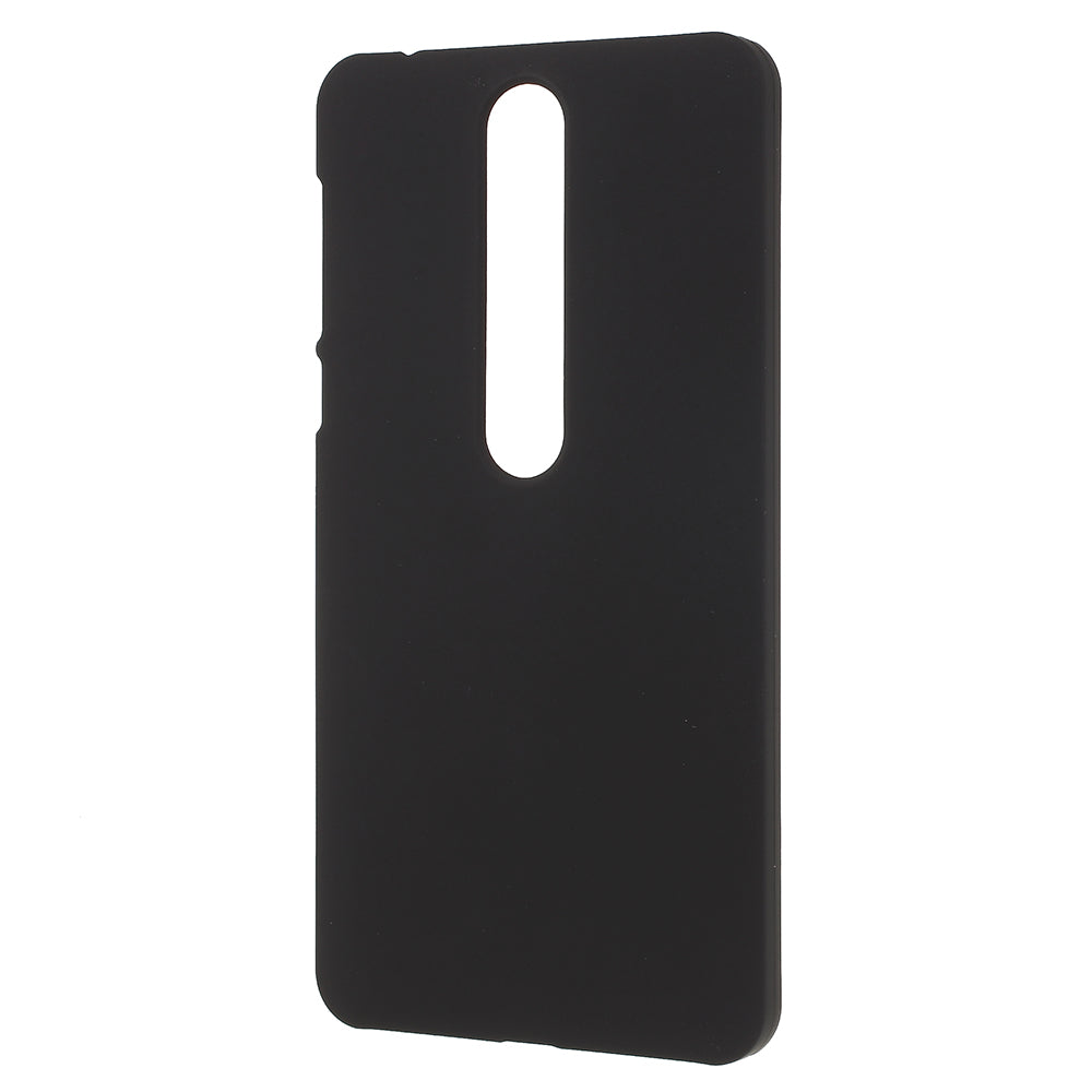 Rubberized Hard Plastic Back Case for Nokia 6.1 (5.5-inch)