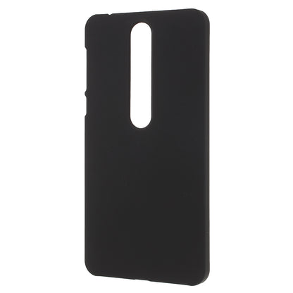 Rubberized Hard Plastic Back Case for Nokia 6.1 (5.5-inch)