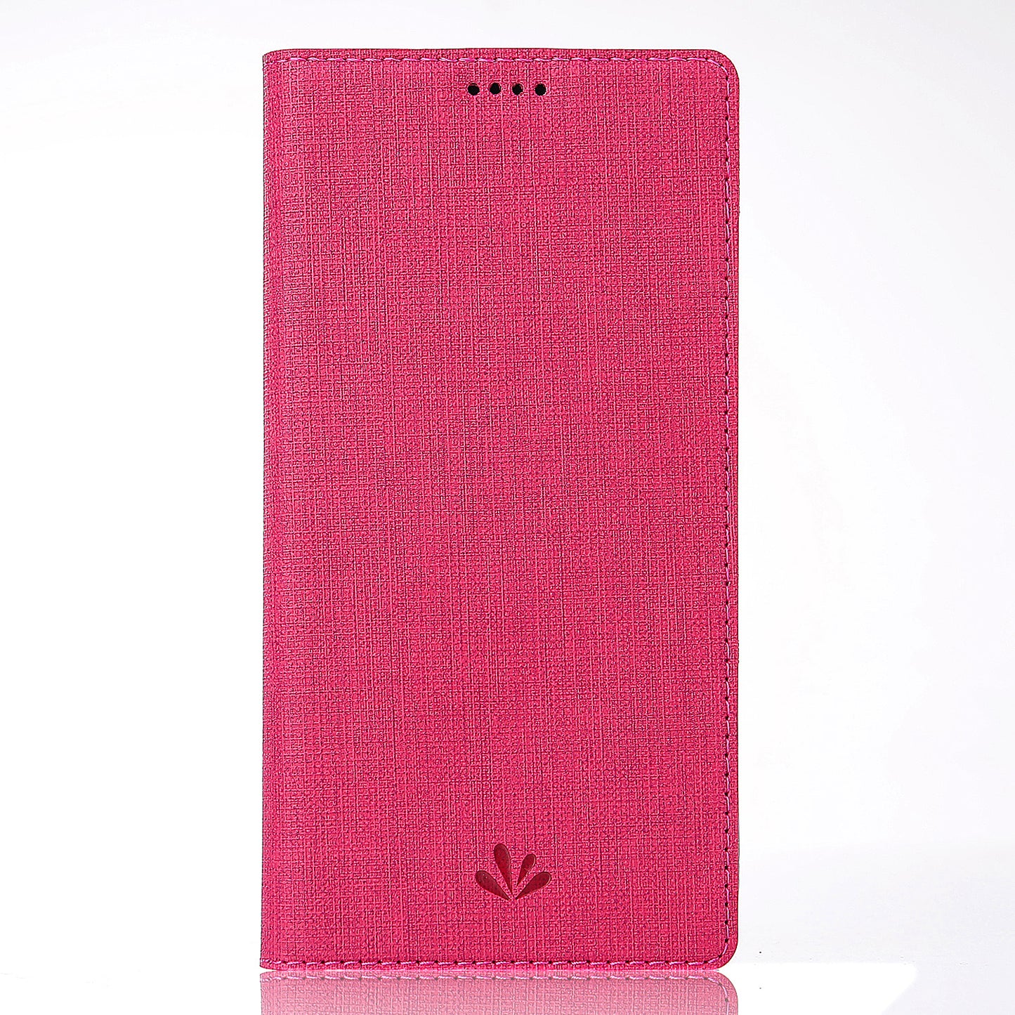 VILI DMX Cross Texture Auto-absorbed Card Slot Leather Stand Cover for Nokia 6.1 (5.5-inch)