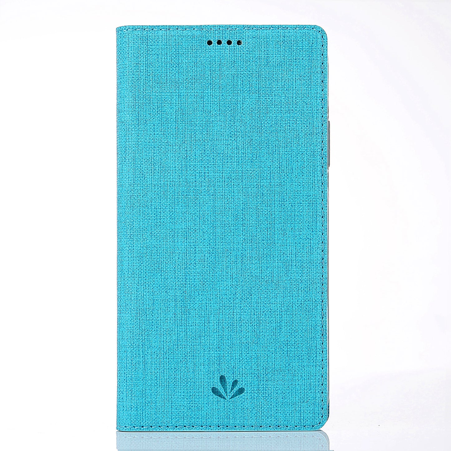 VILI DMX Cross Texture Auto-absorbed Card Slot Leather Stand Cover for Nokia 6.1 (5.5-inch)