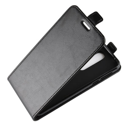 Crazy Horse Vertical Flip Leather Case with Card Slot for Nokia 7.1