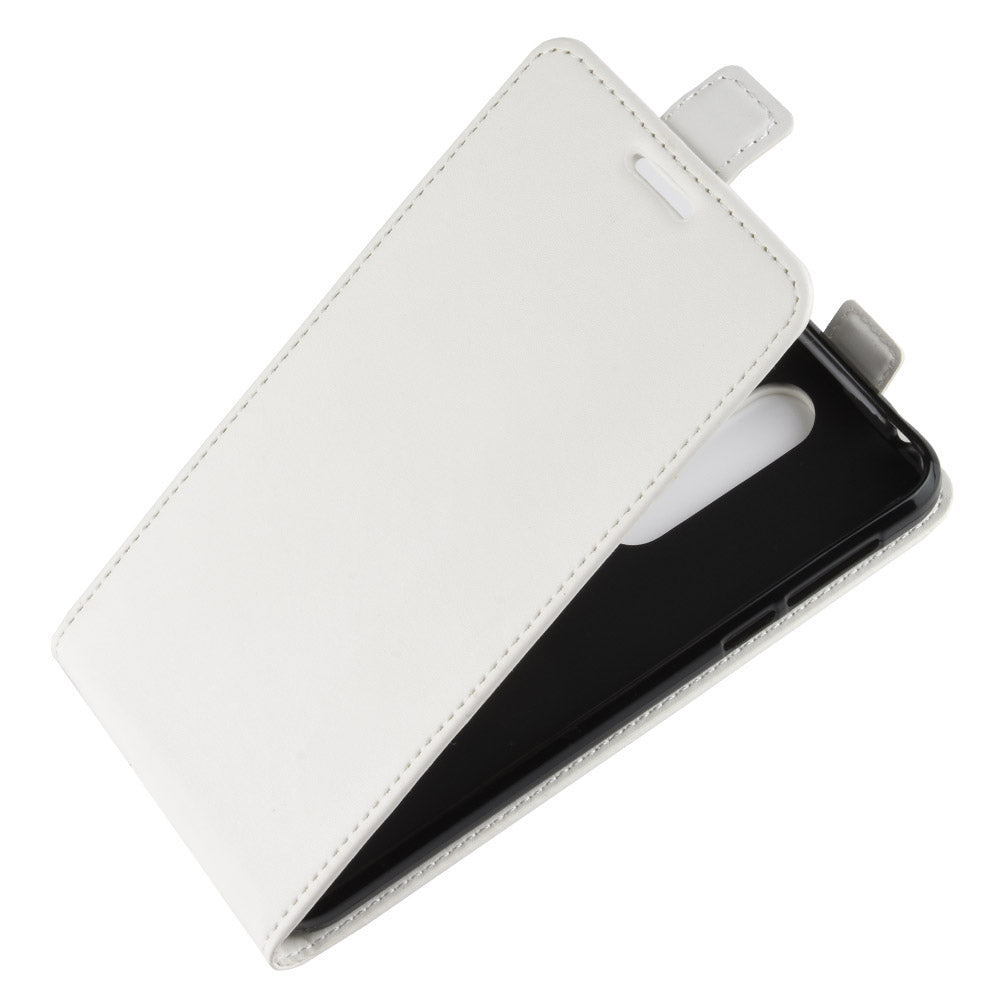 Crazy Horse Vertical Flip Leather Case with Card Slot for Nokia 7.1