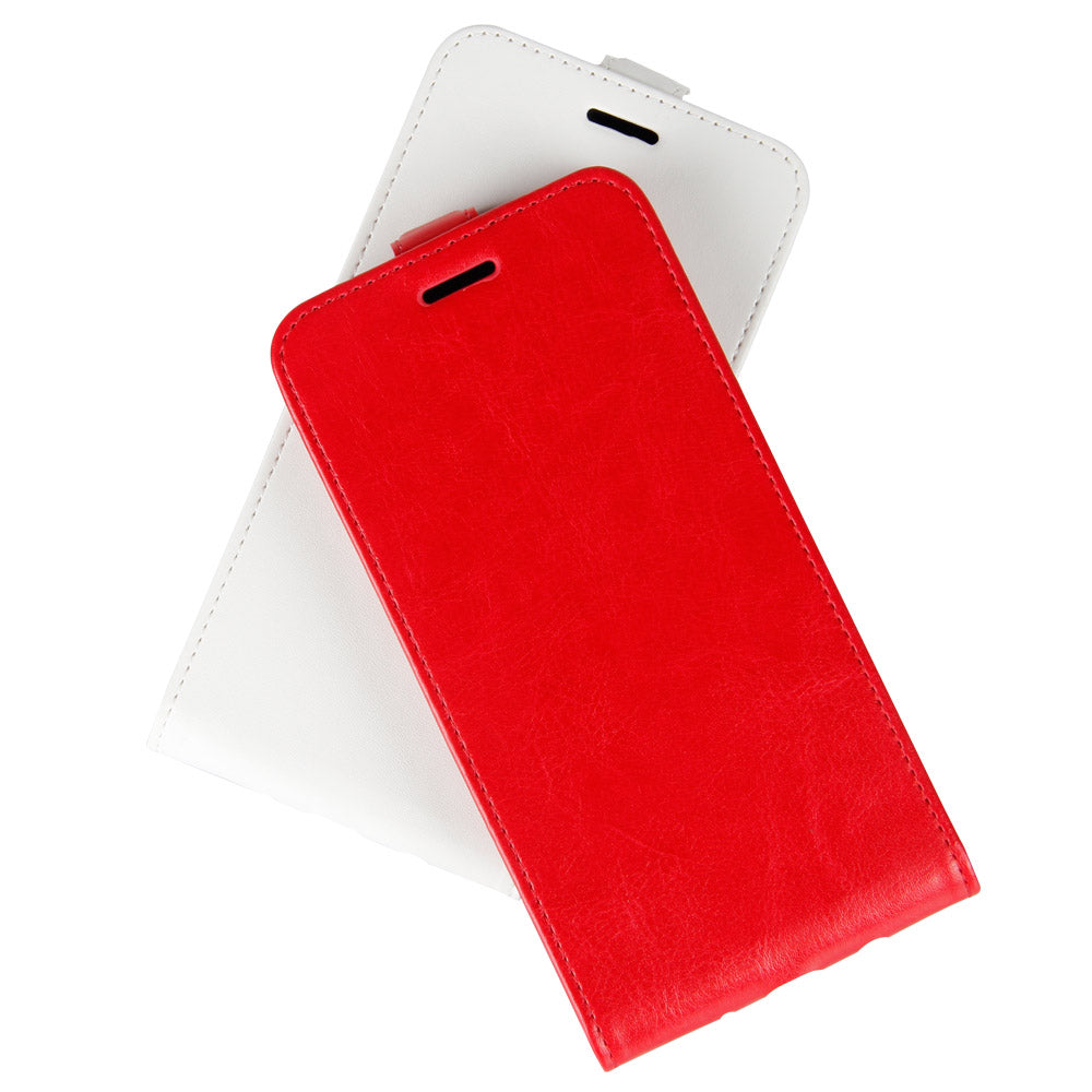 Crazy Horse Vertical Flip Leather Case with Card Slot for Nokia 7.1