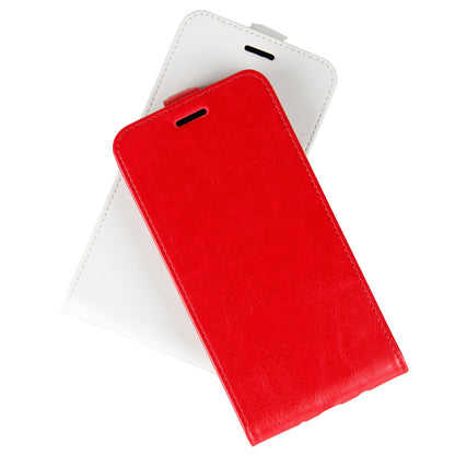 Crazy Horse Vertical Flip Leather Case with Card Slot for Nokia 7.1