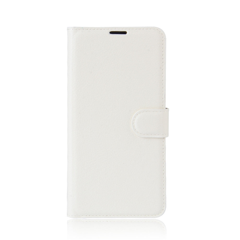 Lychee Skin Leather Wallet Case for Nokia 3