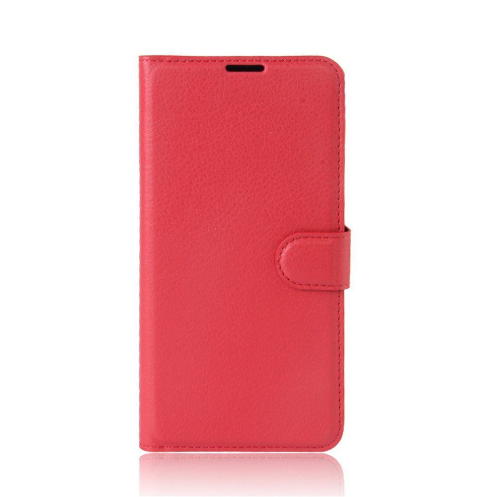 Lychee Skin Leather Wallet Case for Nokia 3