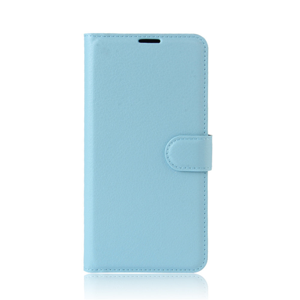 Lychee Skin Leather Wallet Case for Nokia 3