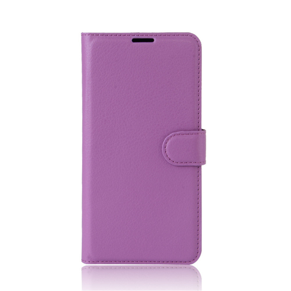 Lychee Skin Leather Wallet Case for Nokia 3