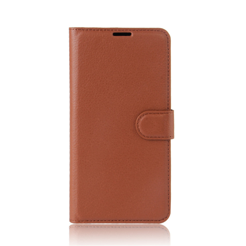 Lychee Skin Leather Wallet Case for Nokia 3