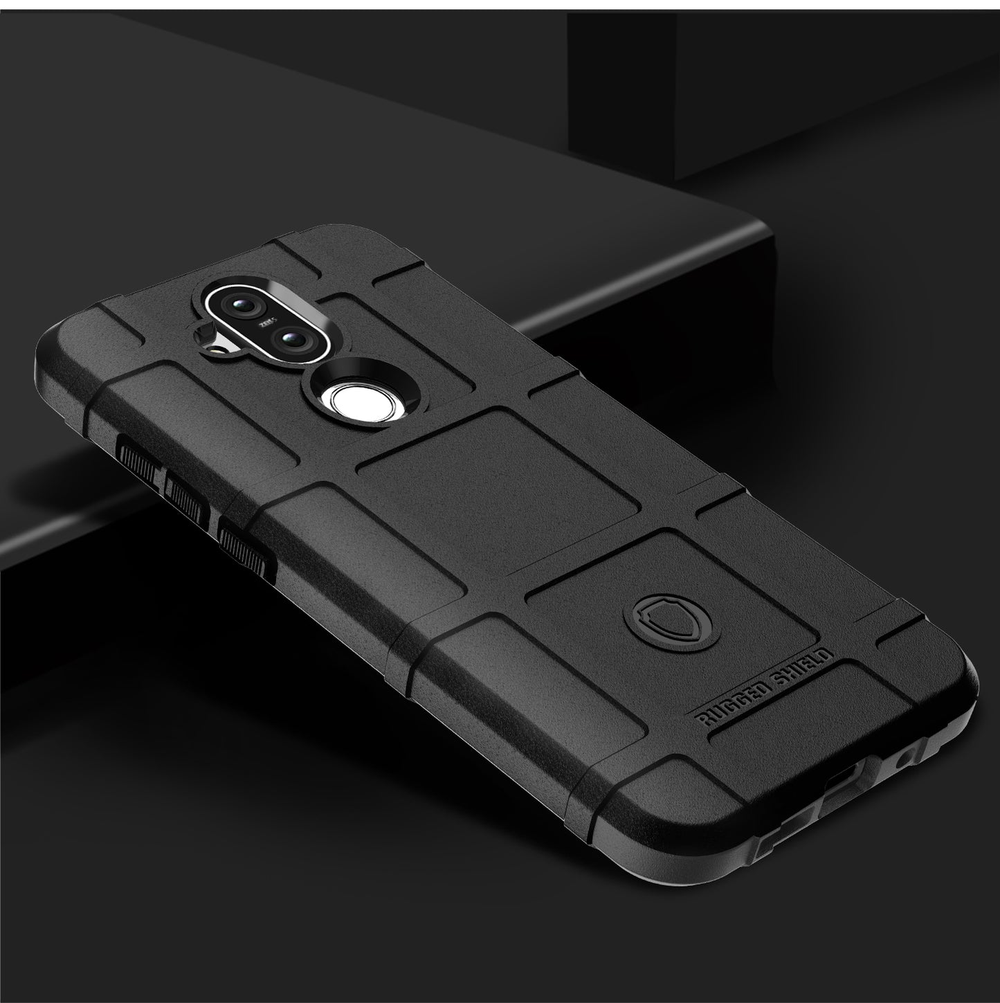 Anti-shock  Square Grid Texture TPU Shell for Nokia 8.1 / X7 (China)