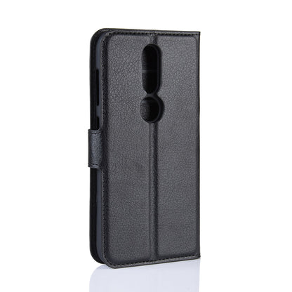 Litchi Skin PU Leather Stand Wallet Mobile Phone Cover Case for Nokia 4.2