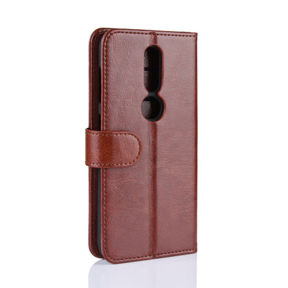 Crazy Horse PU Leather Stand Wallet Flip Case for Nokia 4.2
