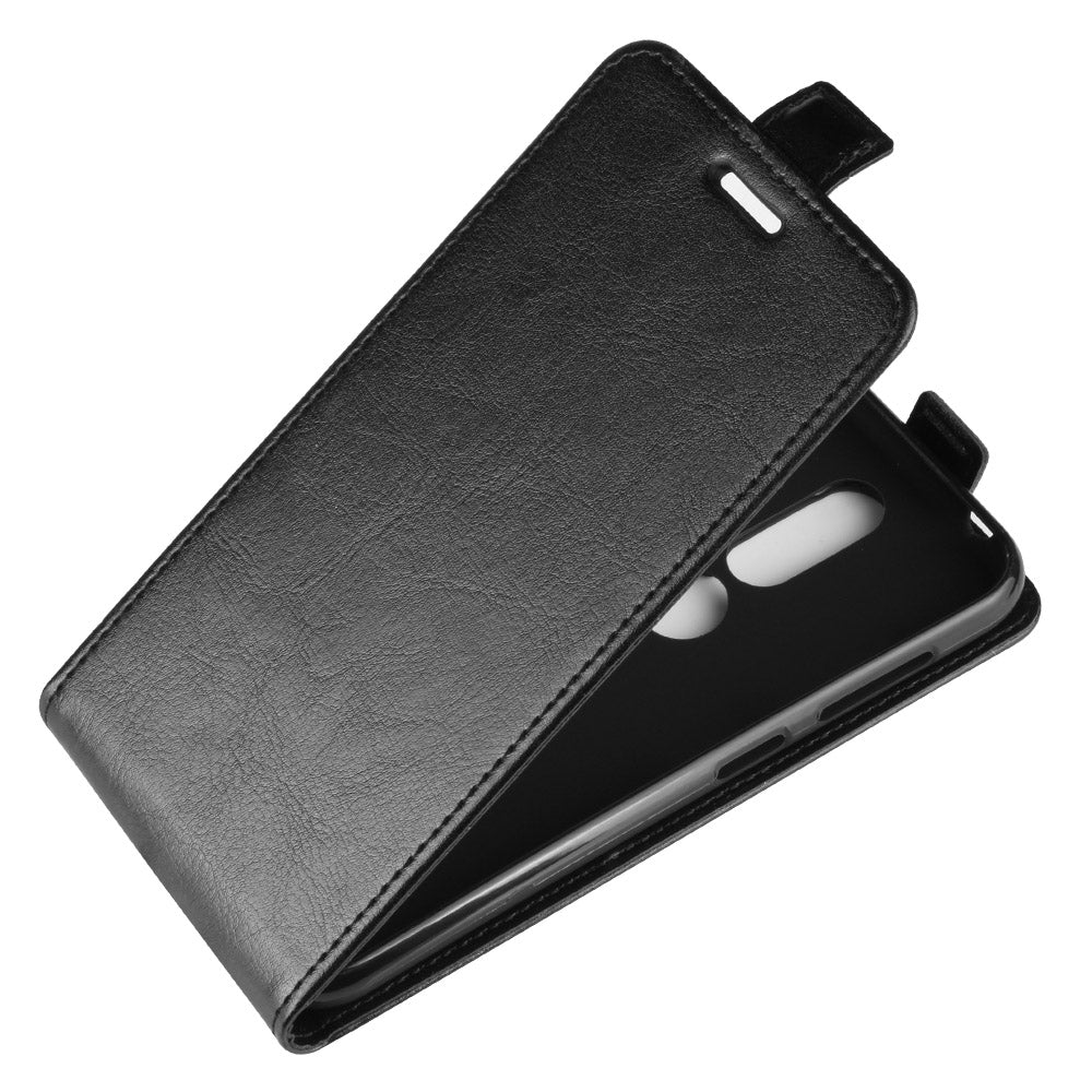 Crazy Horse Vertical Flip Leather Protective Case for Nokia 4.2