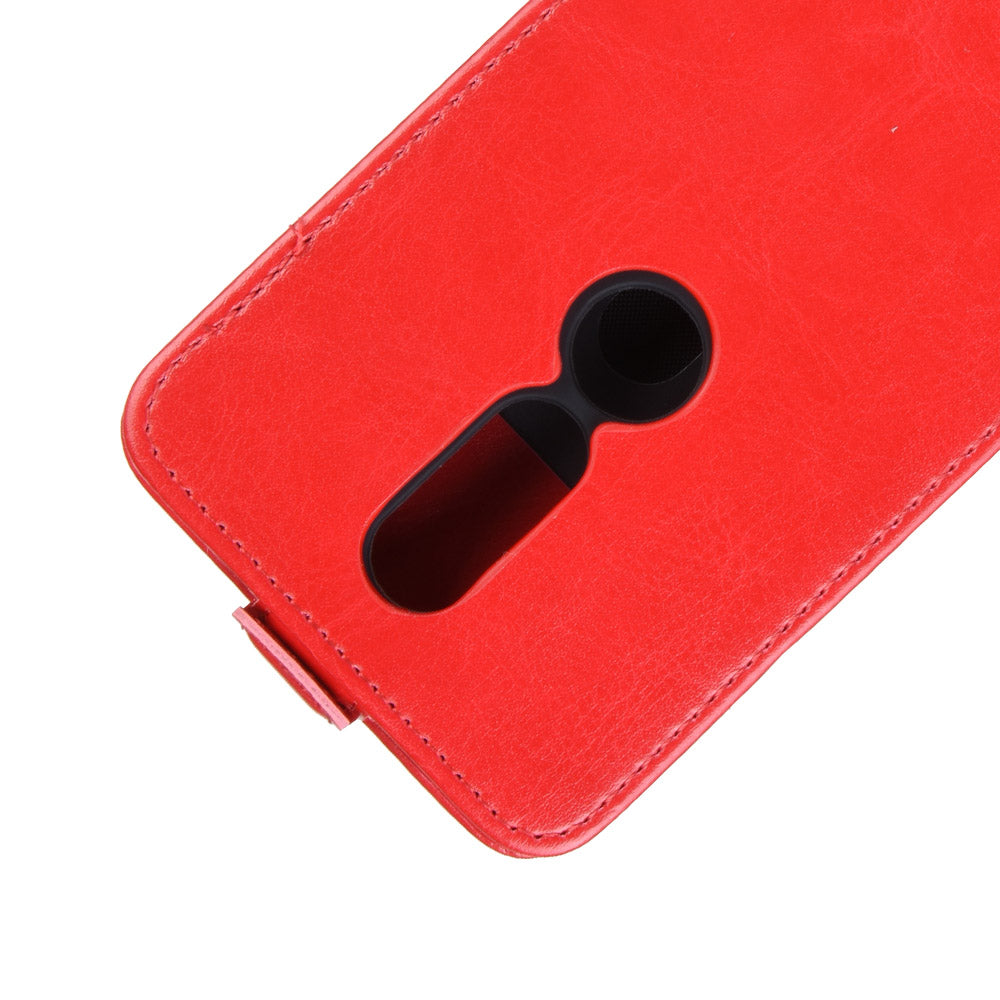 Crazy Horse Vertical Flip Leather Protective Case for Nokia 4.2