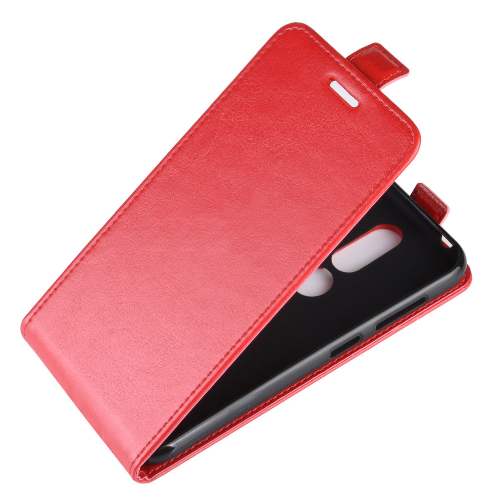 Crazy Horse Vertical Flip Leather Protective Case for Nokia 4.2