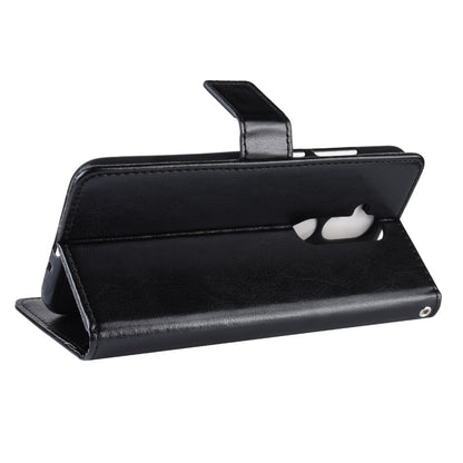 Crazy Horse PU Leather Wallet Stand Phone Cover for Nokia 8.1/X7