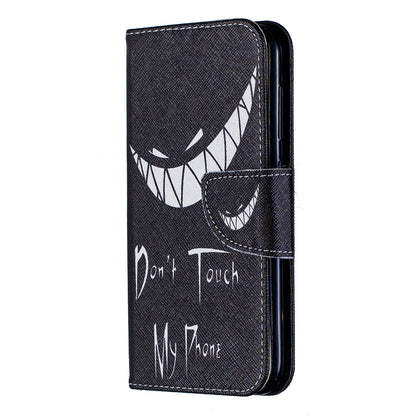Pattern Printing PU Leather Wallet Stand Flip Cover for Nokia 4.2