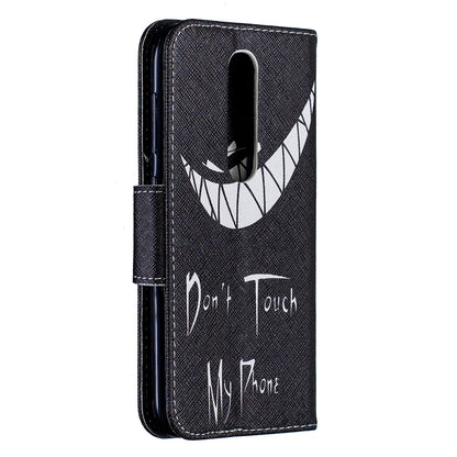 Pattern Printing PU Leather Wallet Stand Flip Cover for Nokia 4.2