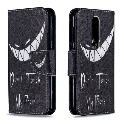 Pattern Printing PU Leather Wallet Stand Flip Cover for Nokia 4.2