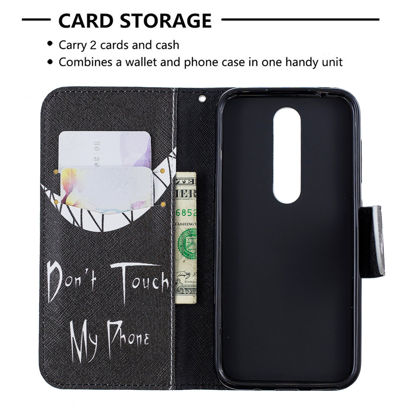 Pattern Printing PU Leather Wallet Stand Flip Cover for Nokia 4.2