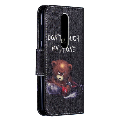 Pattern Printing PU Leather Wallet Stand Flip Cover for Nokia 4.2