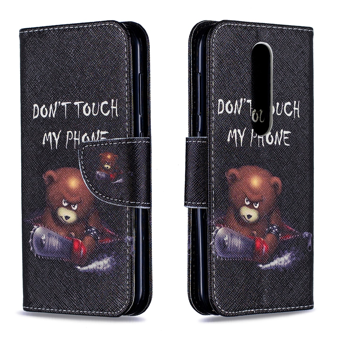 Pattern Printing PU Leather Wallet Stand Flip Cover for Nokia 4.2