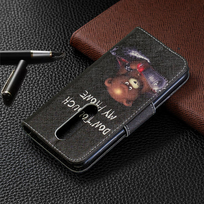 Pattern Printing PU Leather Wallet Stand Flip Cover for Nokia 4.2