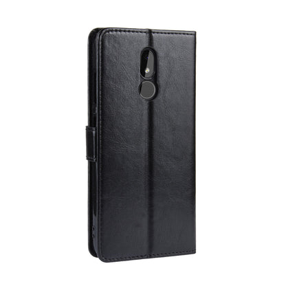 Crazy Horse Leather Wallet Stand Case for Nokia 3.2