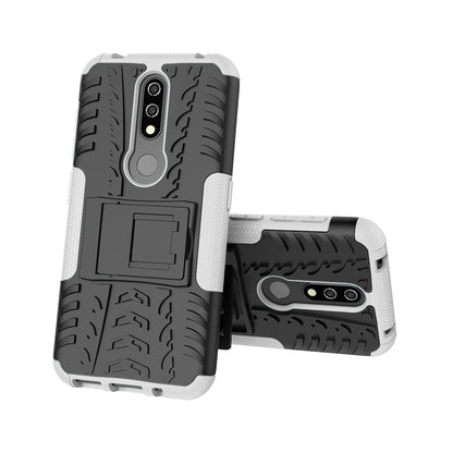 Anti-slip PC + TPU Combo Case with Kickstand for Nokia 4.2 (2019)