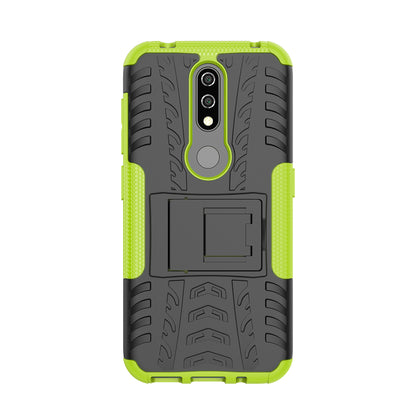 Anti-slip PC + TPU Combo Case with Kickstand for Nokia 4.2 (2019)