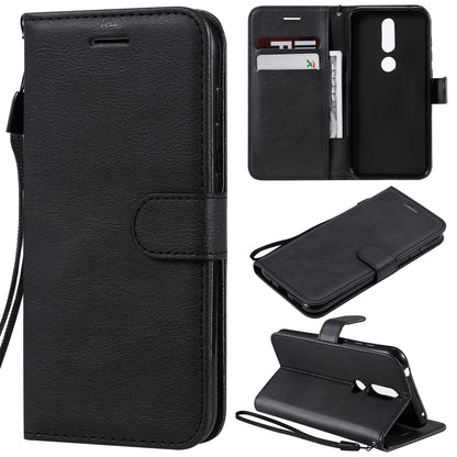 KT Leather Series-2 Wallet Leather Protection Case for Nokia 4.2 (2019)