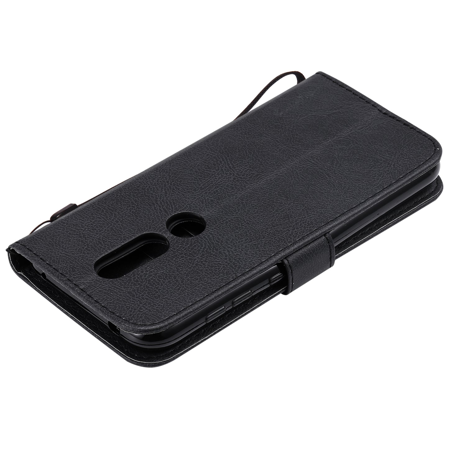 KT Leather Series-2 Wallet Leather Protection Case for Nokia 4.2 (2019)