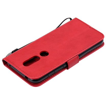 KT Leather Series-2 Wallet Leather Protection Case for Nokia 4.2 (2019)